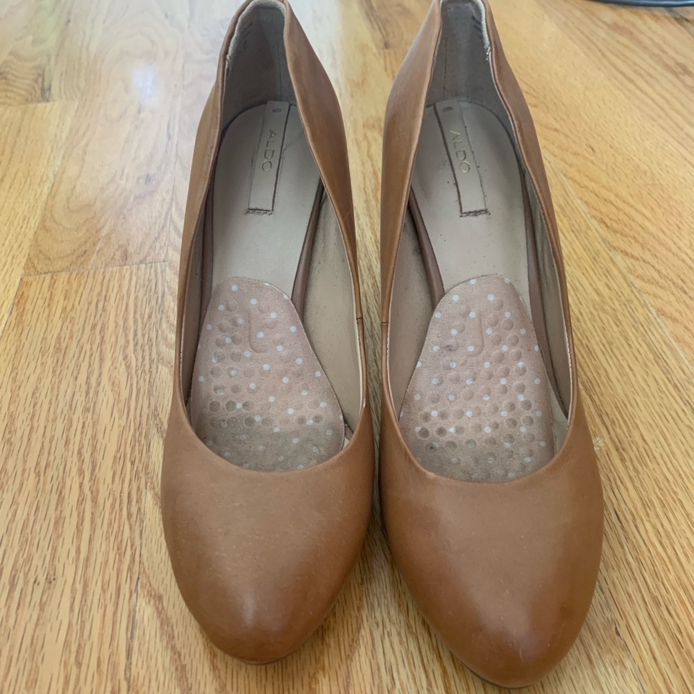 Brown aldo shoes size 7